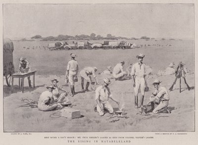 El Levantamiento en Matabeleland de Joseph Nash